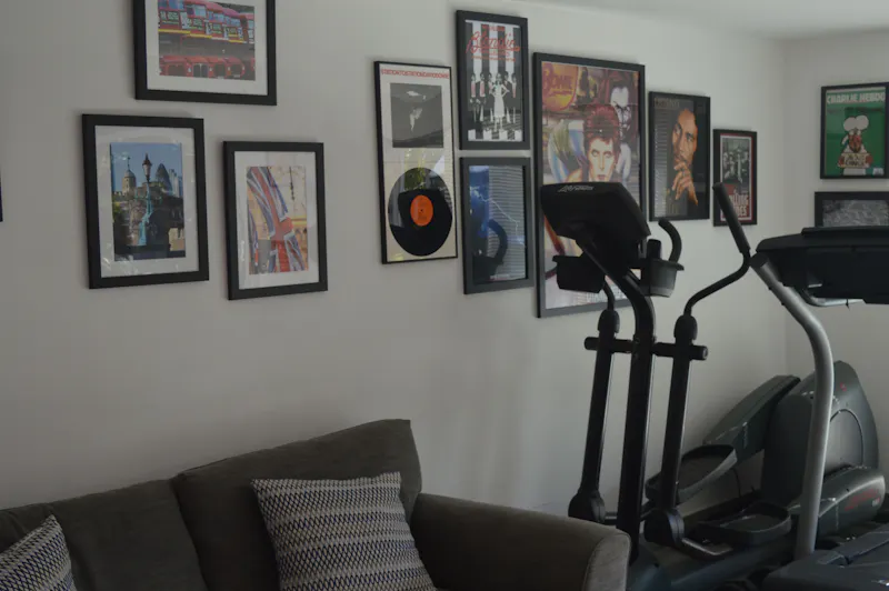 Gym at Ruislip chalet bungalow, D2571 (photo 11)