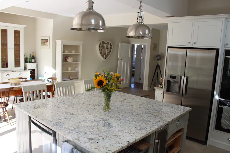 Kitchen at Edwardian renovation Esher, H186 (photo 2)