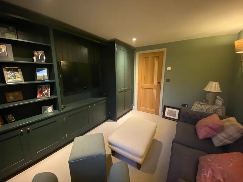 Living Room at Dairy farm & stables Bedford, L730 (photo 9)