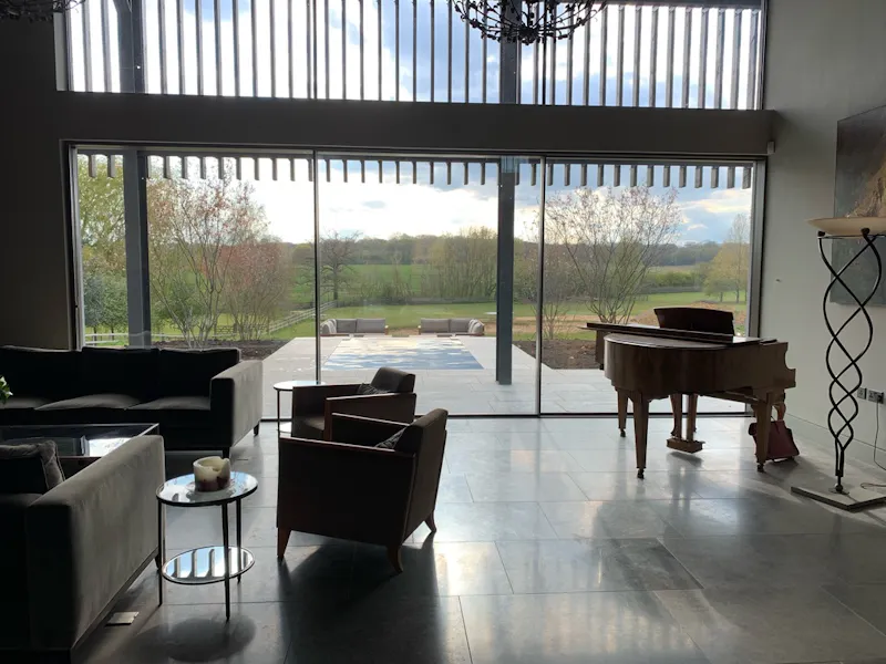 Views - country at Modern house near Bedford, D2581 (photo 15)