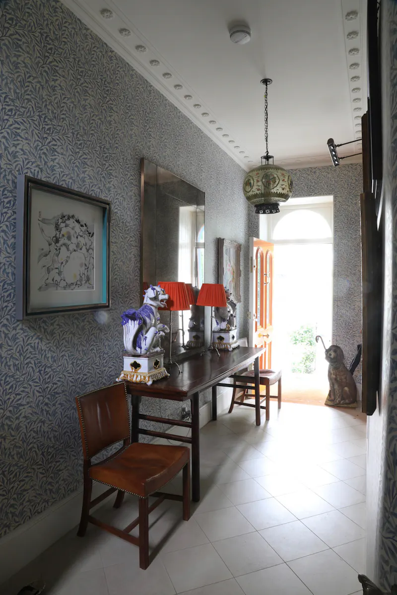 Corridor at Notting Hill townhouse, B1950 (photo 13)
