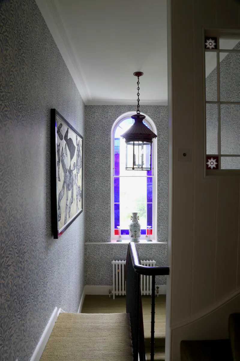 Staircase at Notting Hill townhouse, B1950 (photo 14)