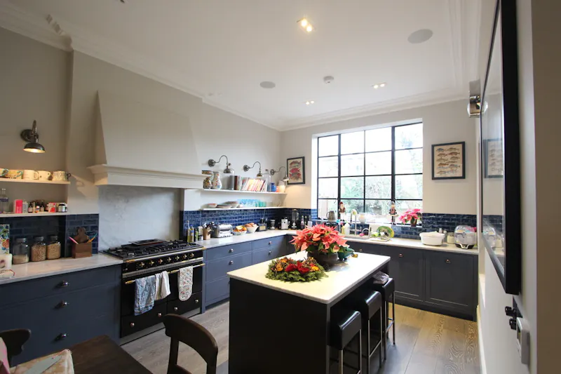 Kitchen island at 5-Floor Kensington Townhouse, D2644 (photo 4)