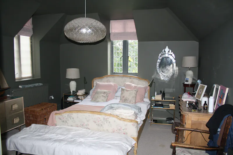 Bedroom - main at 1900's Vicarage in Putney, D2580 (photo 75)