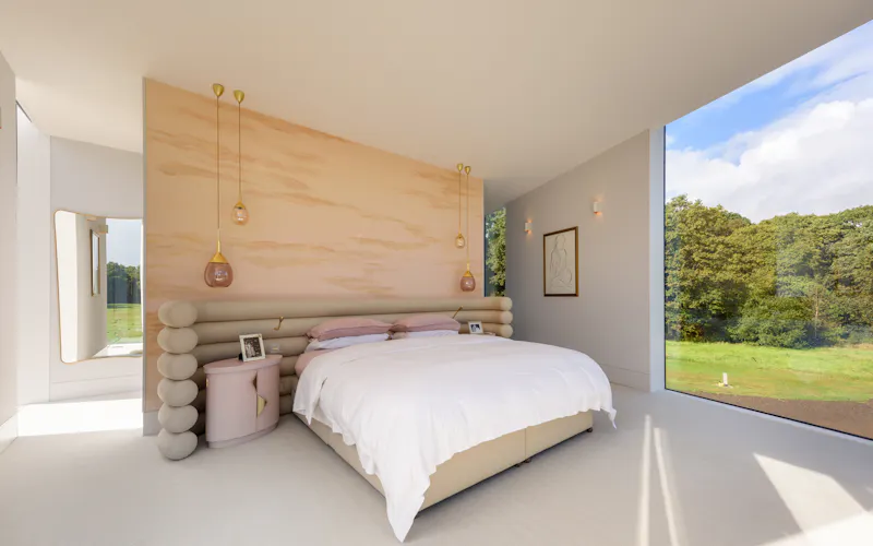 Bedroom at Bel Air modern home, D2582 (photo 54)