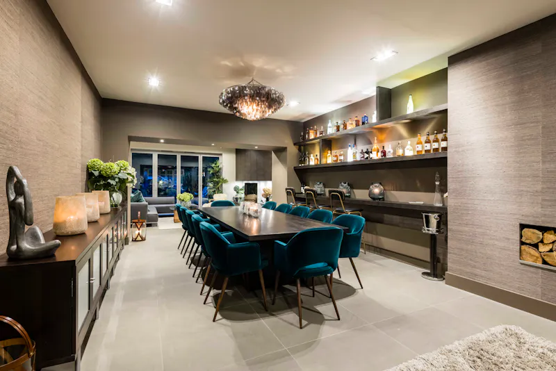 Dining room at Contemporary Brondesbury home, D1862 (photo 24)