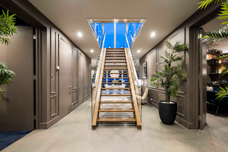 Staircase at Contemporary Brondesbury home, D1862 (photo 2)