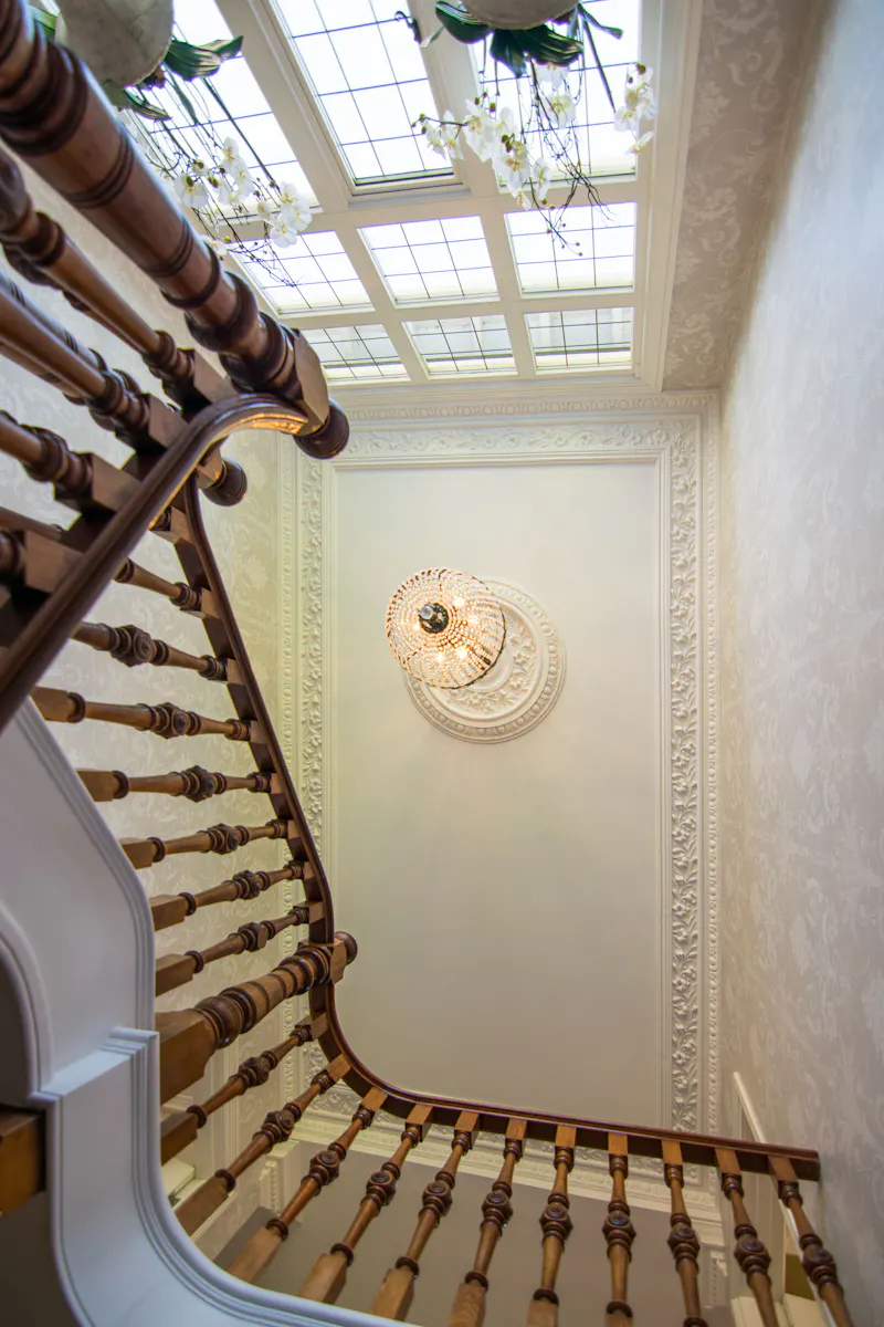 Staircase at West Chiltington manor, E514 (photo 22)