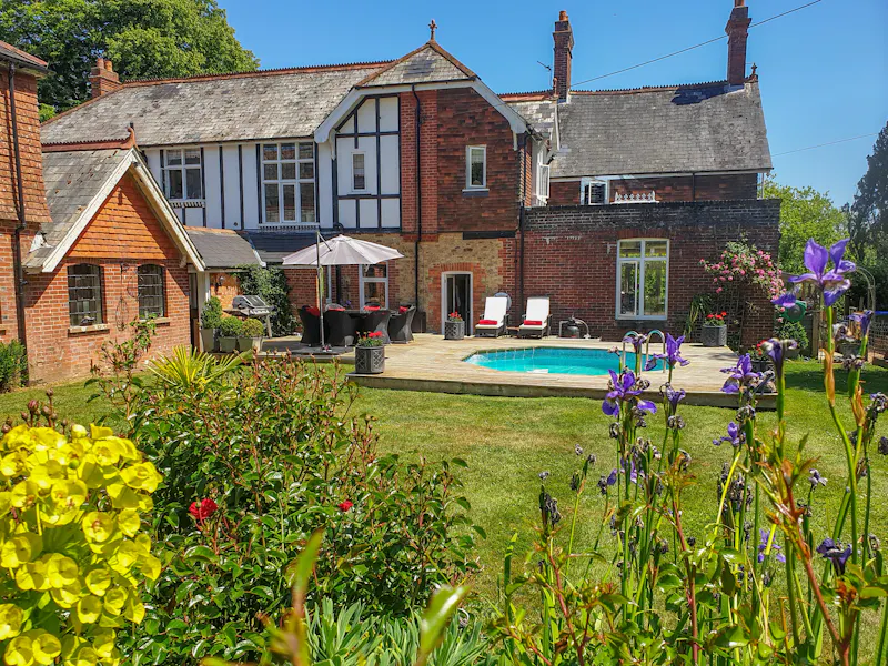 Swimming pool - outdoor at West Chiltington manor, E514 (photo 39)