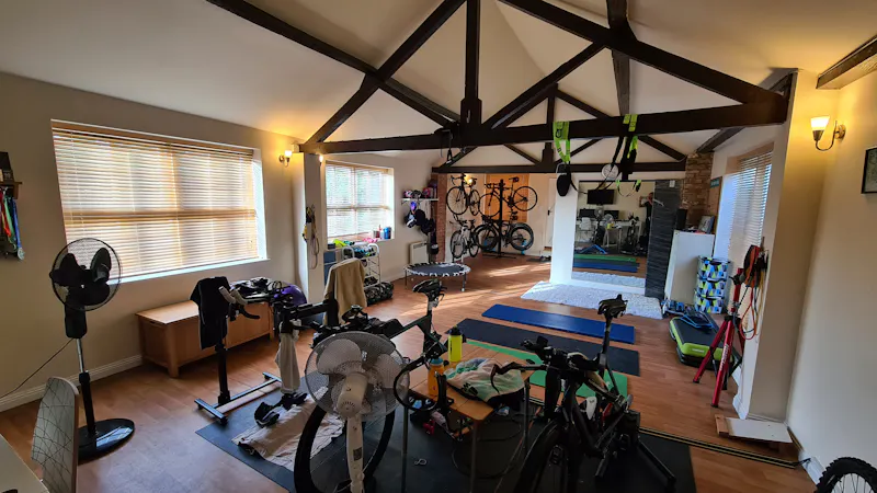 Gym at County pool house in Addington, D2596 (photo 35)