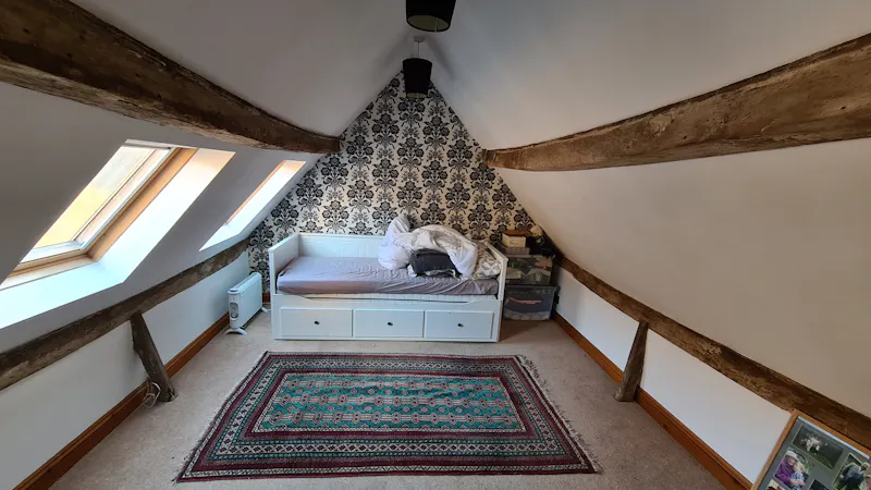 Bedroom at County pool house in Addington, D2596 (photo 38)