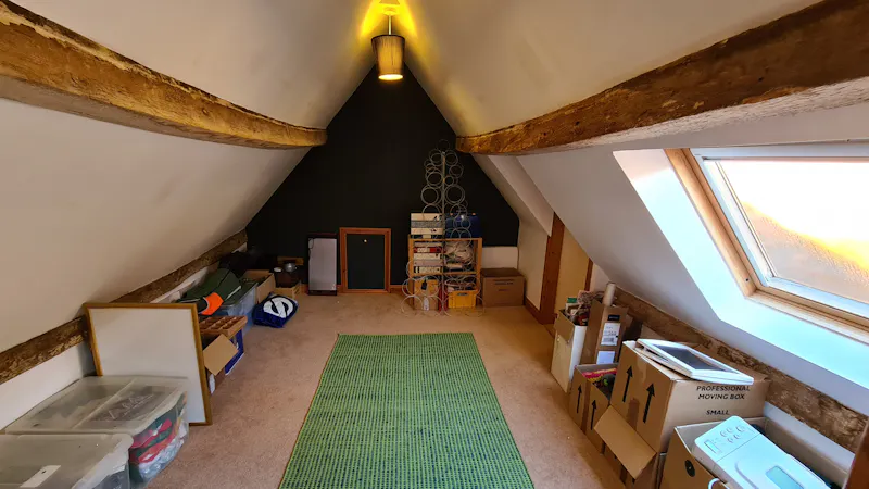 Attic at County pool house in Addington, D2596 (photo 37)