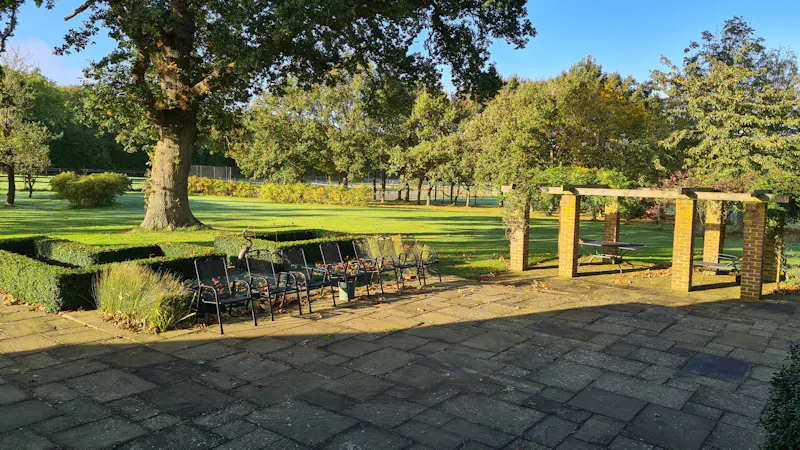 Terrace/Patio at County pool house in Addington, D2596 (photo 43)