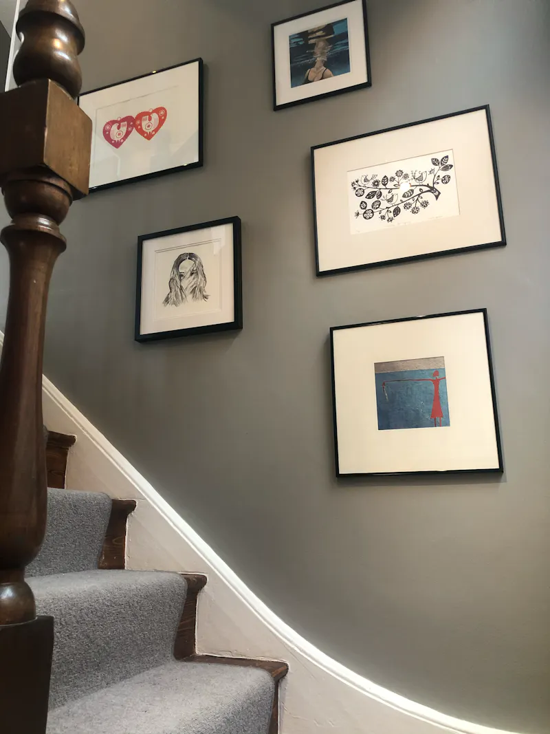Staircase at Edwardian home Sydenham , A1562 (photo 15)