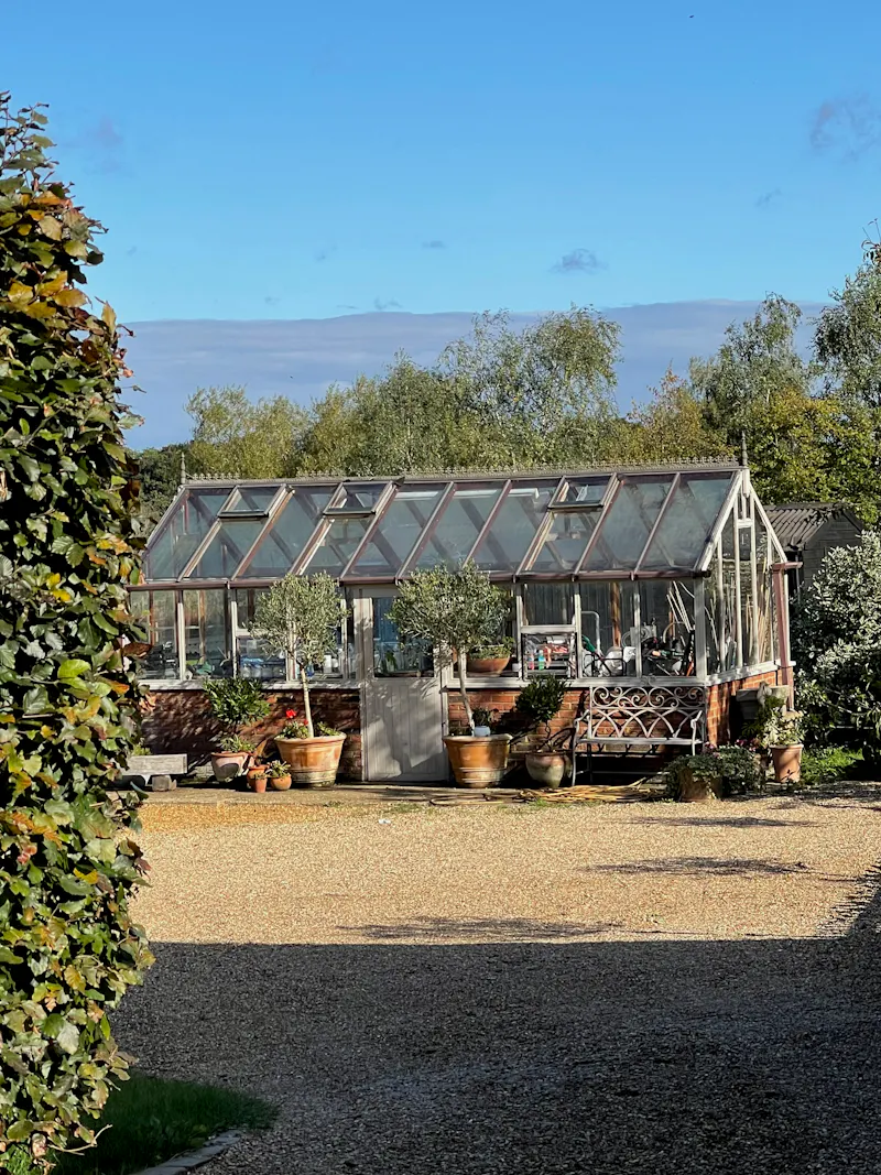 Greenhouse at Victorian semi in Brickendon, B1958 (photo 31)