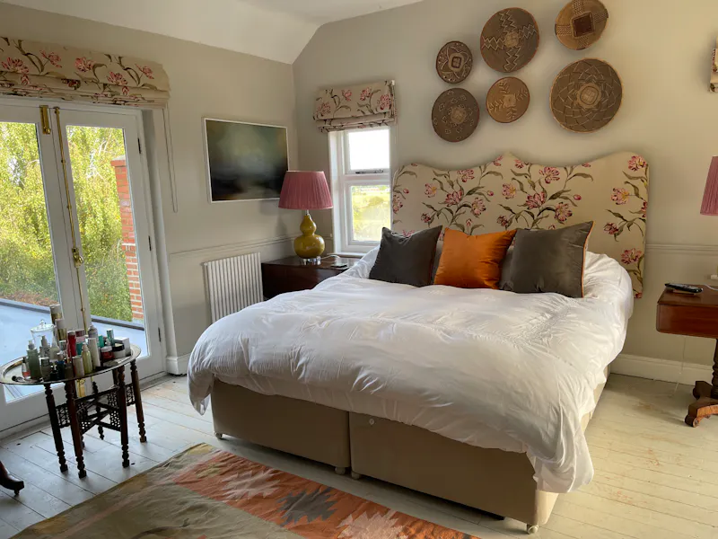 Bedroom at Victorian semi in Brickendon, B1958 (photo 18)