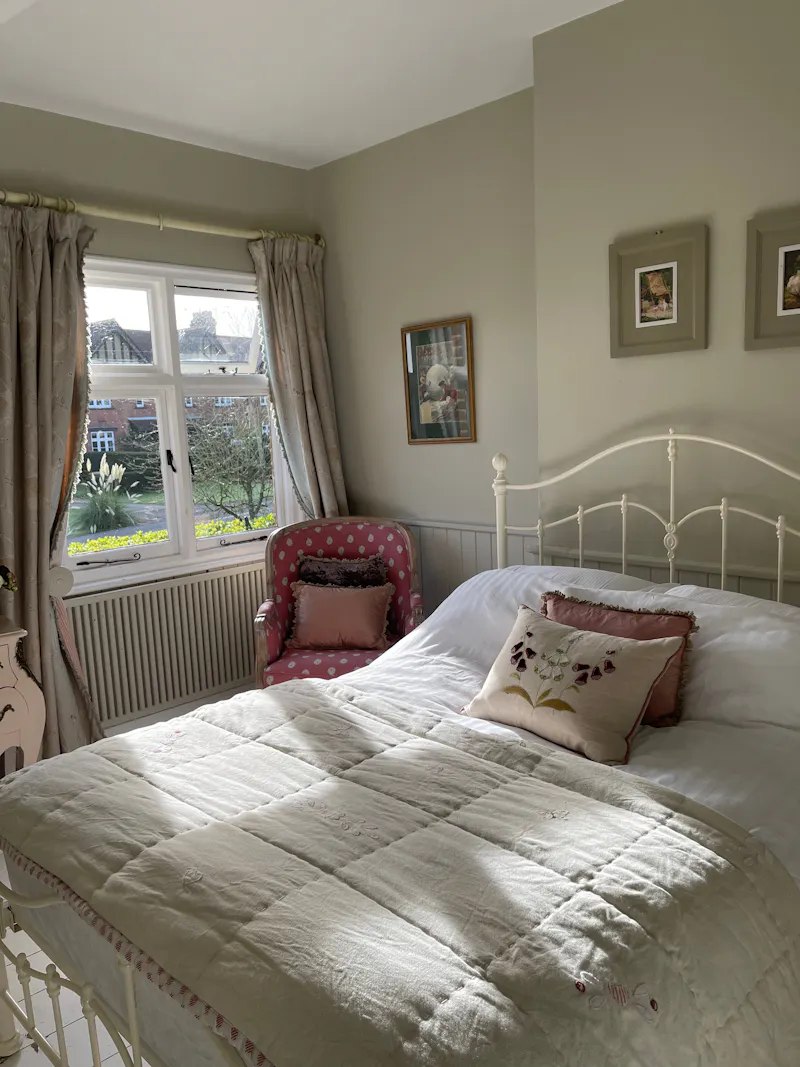 Bedroom at Victorian semi in Brickendon, B1958 (photo 20)