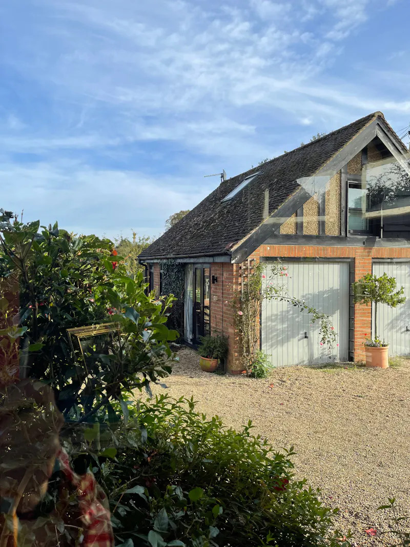 Garage at Victorian semi in Brickendon, B1958 (photo 38)
