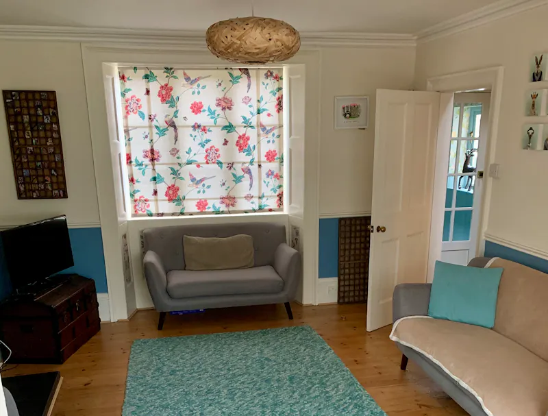 Living Room at Old Family Farm House, L740 (photo 9)