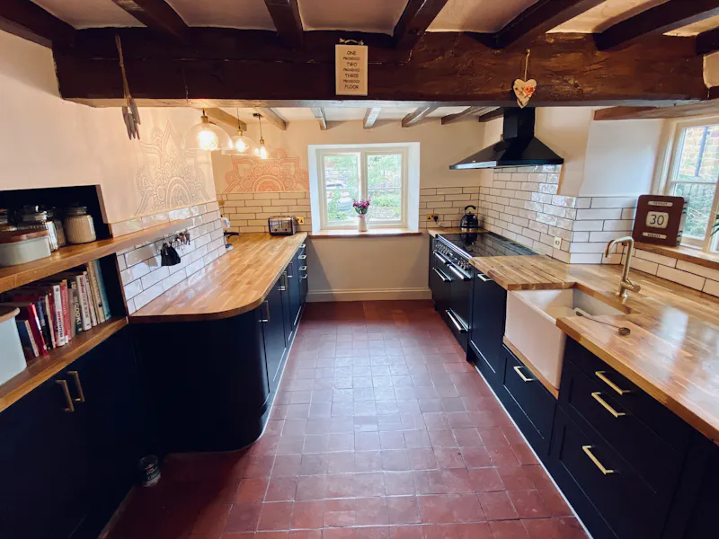 Kitchen at Old Family Farm House, L740 (photo 10)