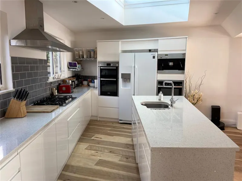 Kitchen at Large seaside townhouse , D2594 (photo 2)