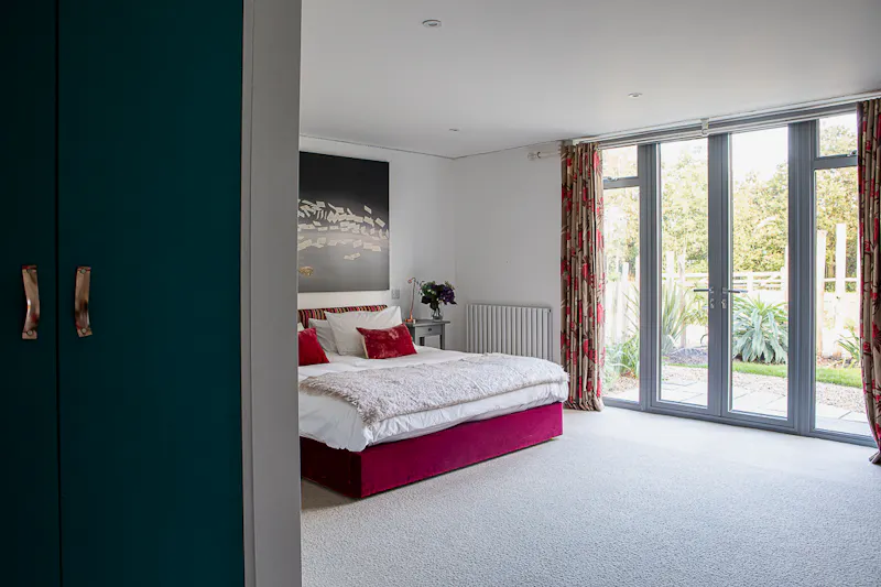 French doors at Chichester beach house, D2692 (photo 16)