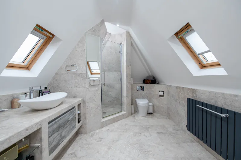 Bathroom at Modern pool house Haddon, D2598 (photo 10)
