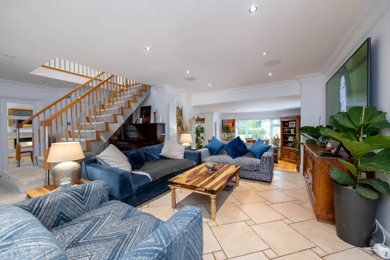 Living Room at Modern pool house Haddon, D2598 (photo 2)