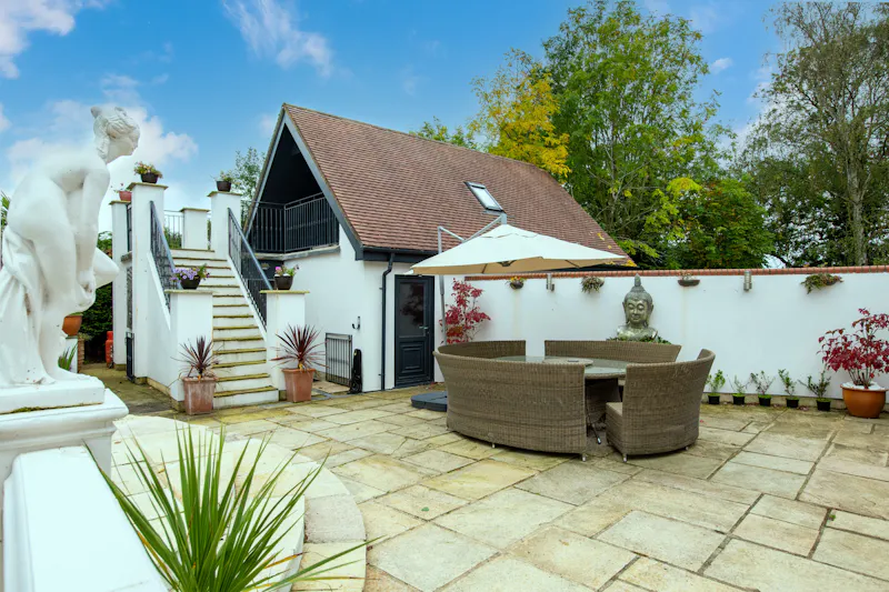 Terrace/Patio at Modern pool house Haddon, D2598 (photo 18)