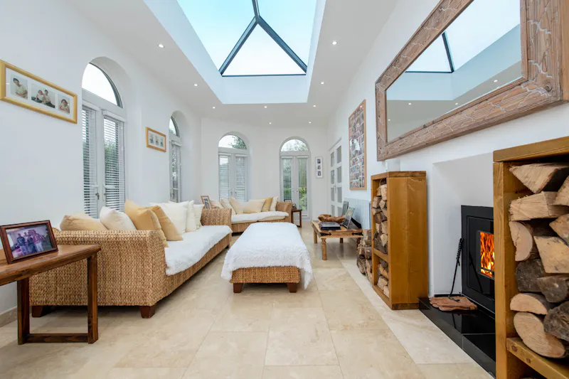 Sitting room at Modern pool house Haddon, D2598 (photo 4)
