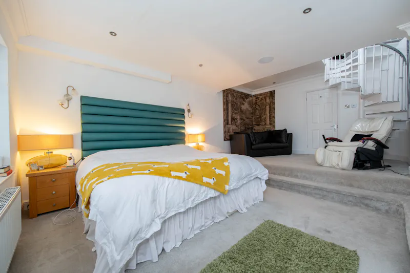 Bedroom at Modern pool house Haddon, D2598 (photo 11)