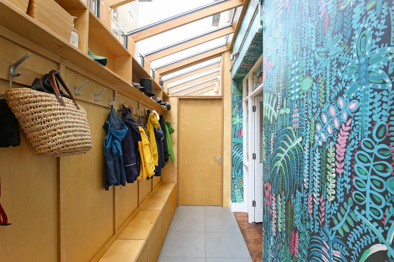 Corridor at Contemporary Bristol home, B1837 (photo 2)