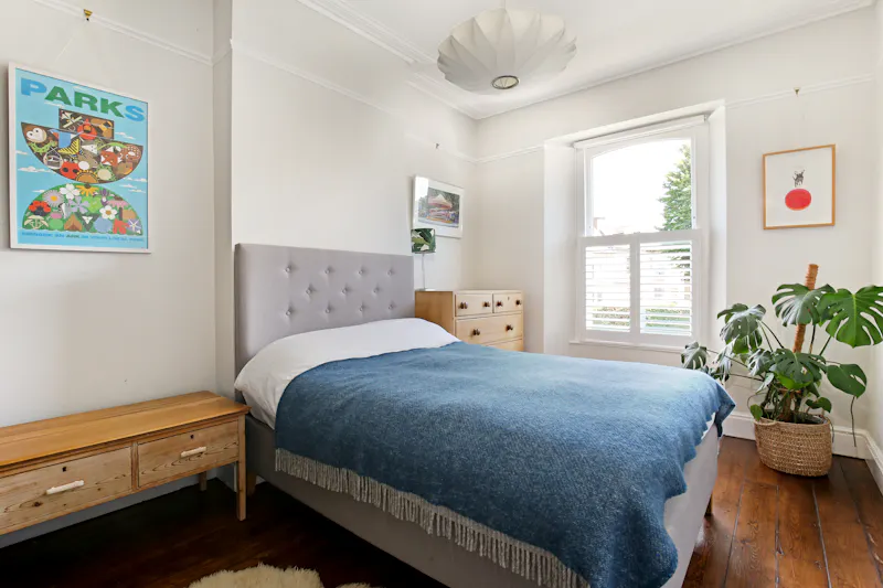 Bedroom at Contemporary Bristol home, B1837 (photo 17)