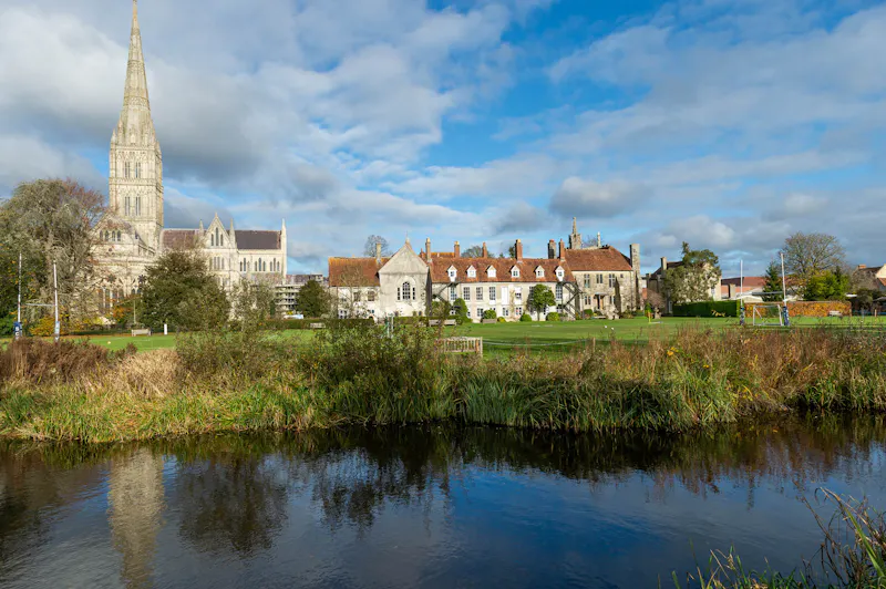 Lake at Cathedral School in Salisbury, J222 (photo 15)