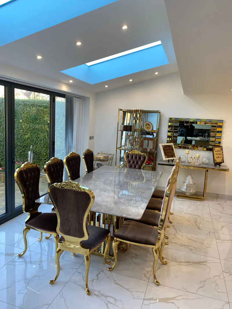Dining room at Large semi in Wembley , B1956 (photo 9)