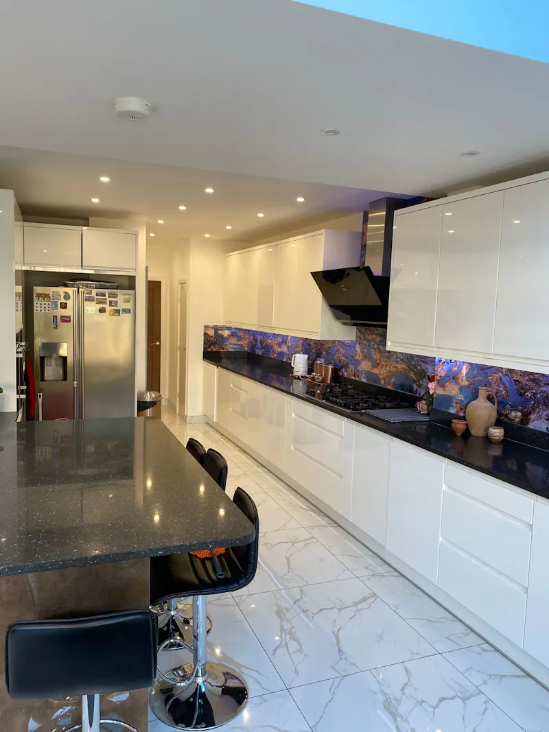 Kitchen at Large semi in Wembley , B1956 (photo 5)