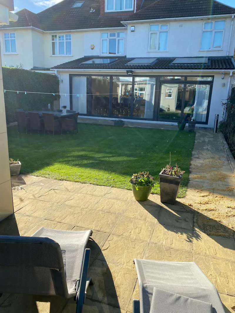 Terrace/Patio at Large semi in Wembley , B1956 (photo 35)