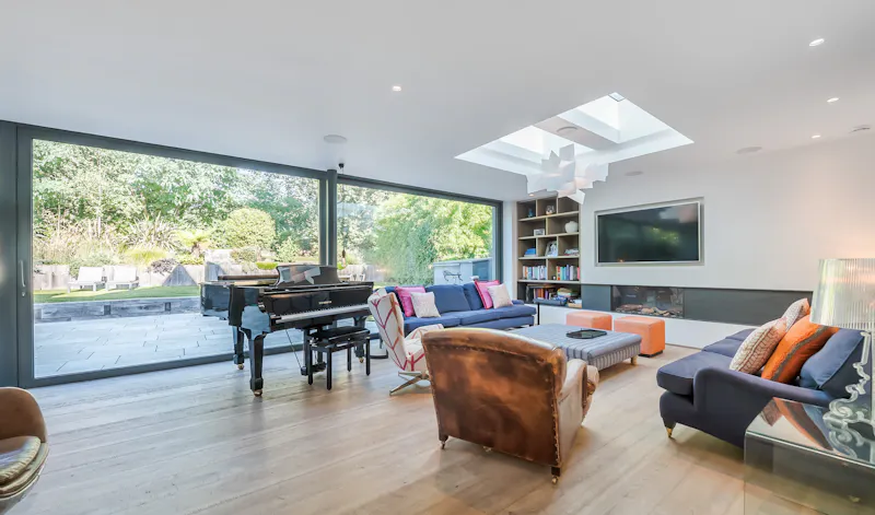 Living Room at Luxe Edwardian home Wandsworth, E494 (photo 9)