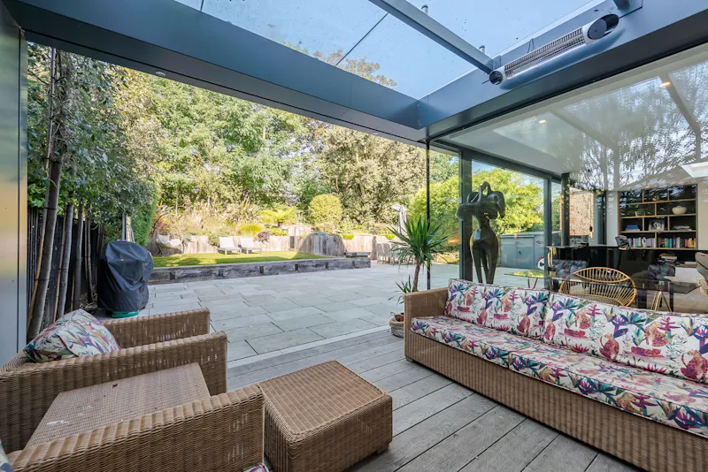 Conservatory at Luxe Edwardian home Wandsworth, E494 (photo 24)