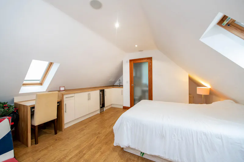 Bedroom at Modern pool house Haddon, D2598 (photo 13)