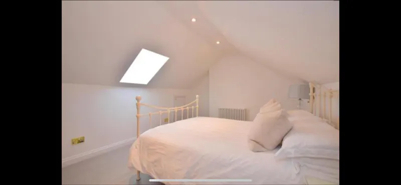Bedroom at Plaistow family home , B1963 (photo 24)