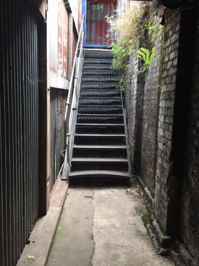 Staircase at Industrial Dalston studio, N414 (photo 10)