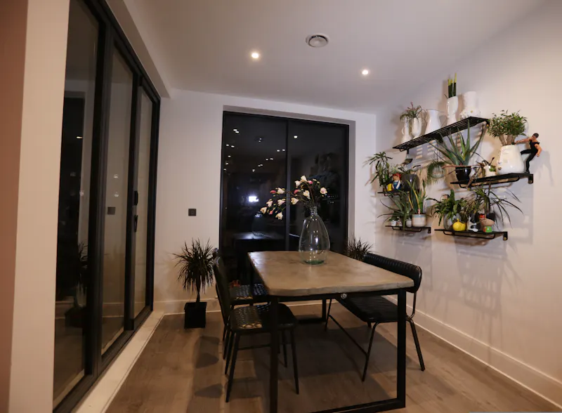 French doors at Quirky Crouch Hill Apartment , F123 (photo 6)