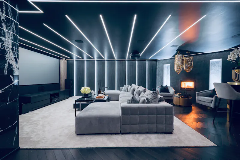 Home cinema at Luxe Lostock house, D2606 (photo 4)