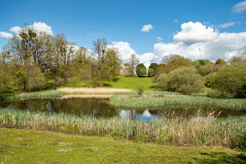 Lake at 1500's estate near Bristol, M351 (photo 11)