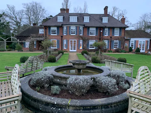 Large red brick home in Newbury, B1972