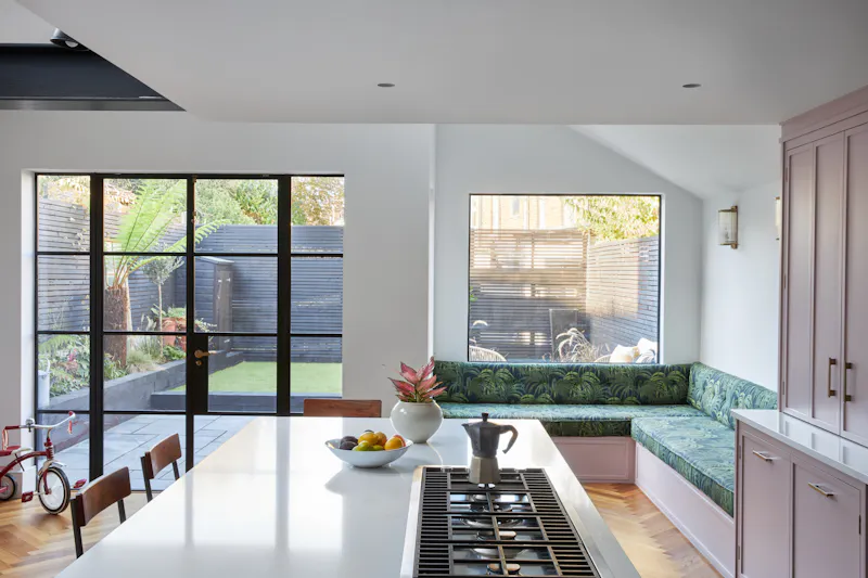 Crittall windows at East Dulwich Victorian semi, B1966 (photo 6)