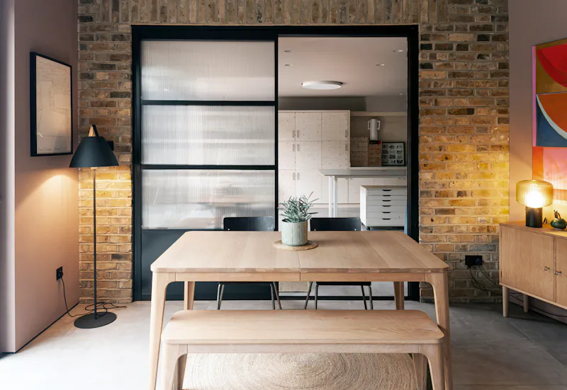 Dining room at Modern mews in Brockley, D2610 (photo 8)