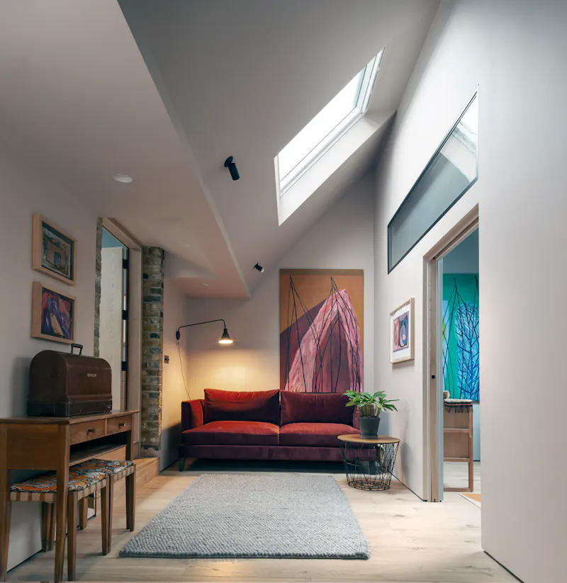 Corridor at Modern mews in Brockley, D2610 (photo 12)