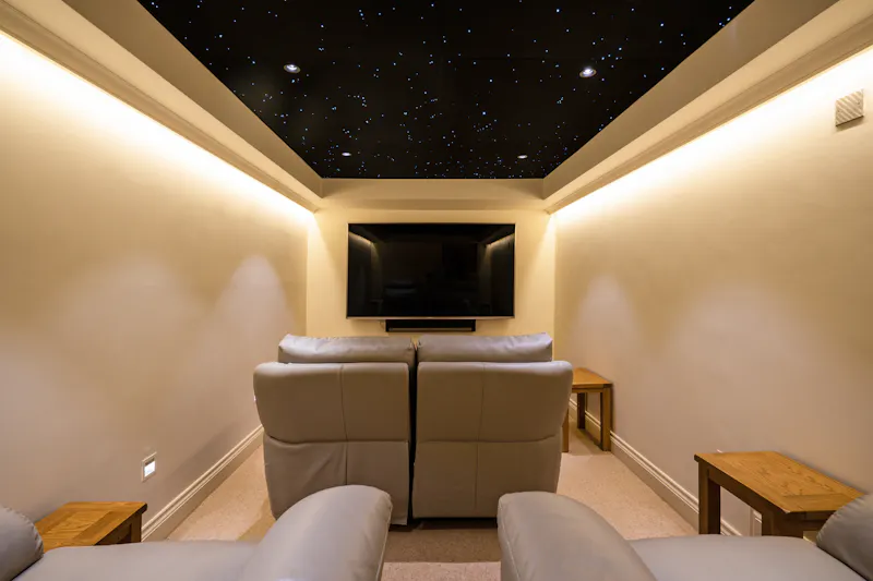Home cinema at Farm cottage in Haslemere, D2613 (photo 17)